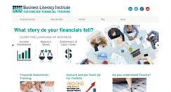 Desktop Screenshot of business-literacy.com